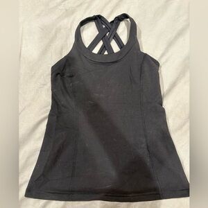 Black Lululemon Tank Top Size 6